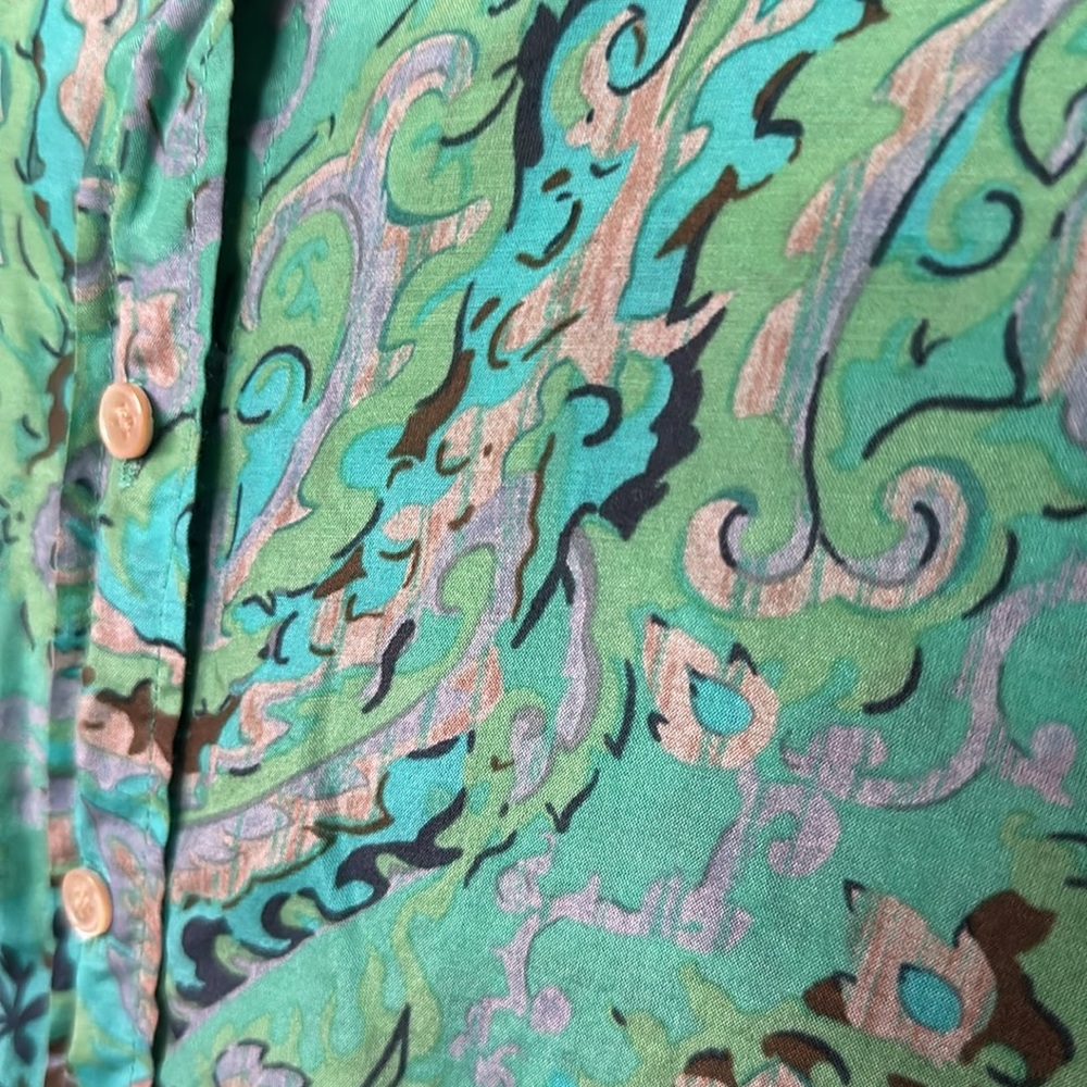 J. Crew cotton/silk “The Perfect Shirt” - Picture 9 of 10